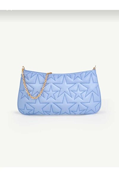 ÖZÜM ÇANTA Women's Star Embroidered Chain Strap Shoulder Bag