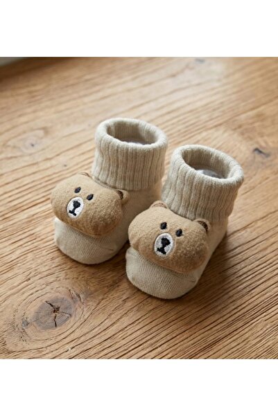 Baby by Bumbo bear aksesuarlı bebek çorap