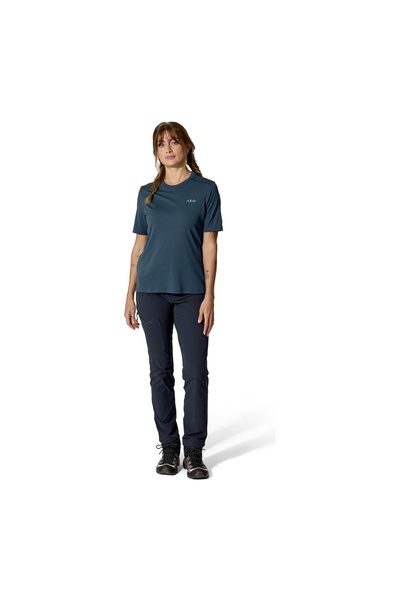 Rab Women's T-Shirt Force Cirque Tempest Blue