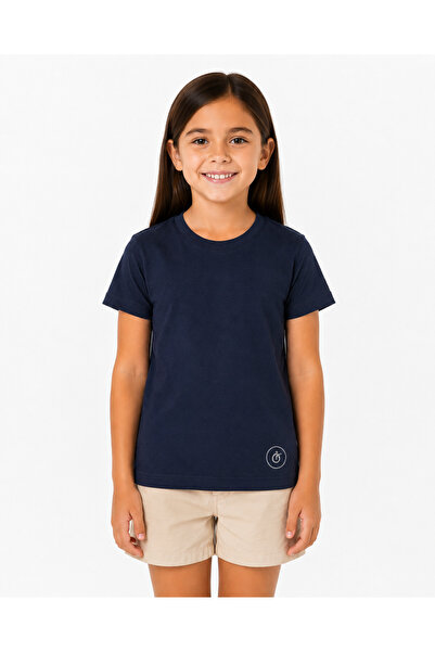 onymino Unisex Children's T-Shirt Basic 100% Cotton Combed Single Jersey Styl...