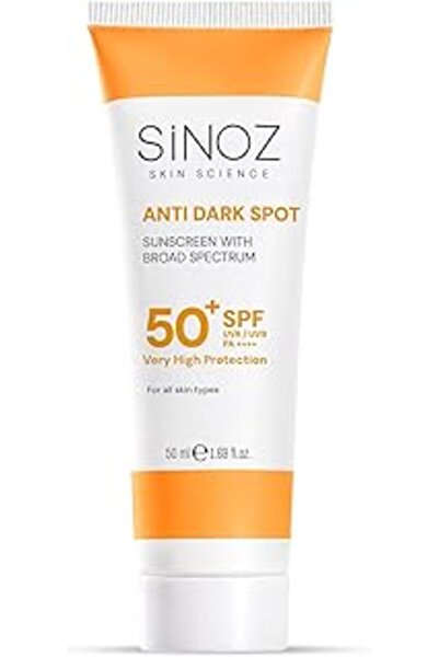 DİĞER1111 Sinozspf 50 Anti-High Protection Facial Sunscreen 50 ml for Normal ...