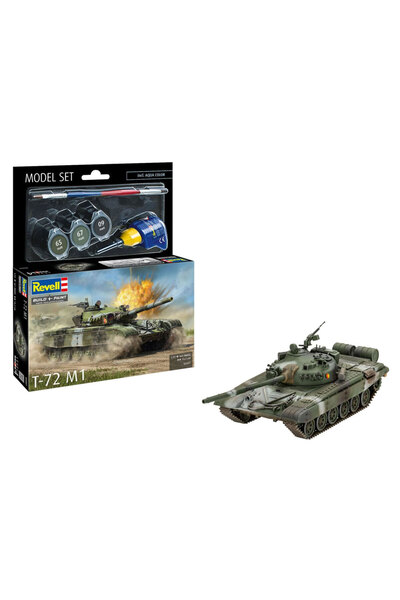 Revell Model Set Askeri T-72 M1 63357