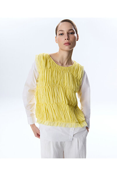 Twist KUMAŞ MIX COLORBLOCK GÖMLEK
