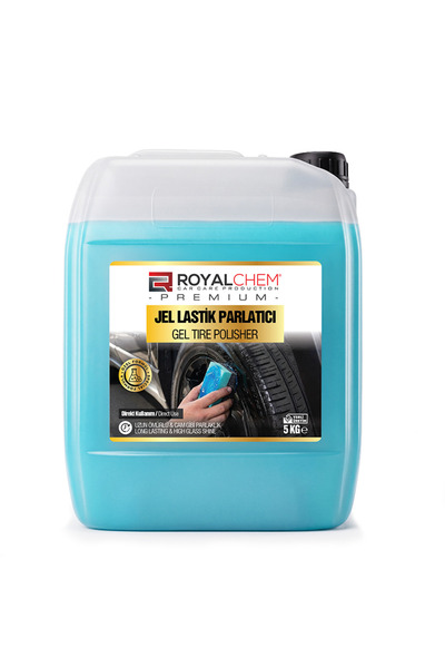 ROYALCHEM CAR CARE PRODUCTION JEL LASTİK PARLATICI 5 KG