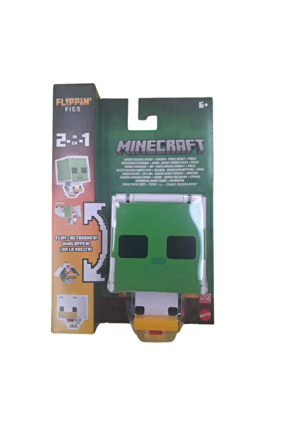 MINECRAFT Flippin' Figs 2'si 1 Arada Figürler HTL43-JPN14