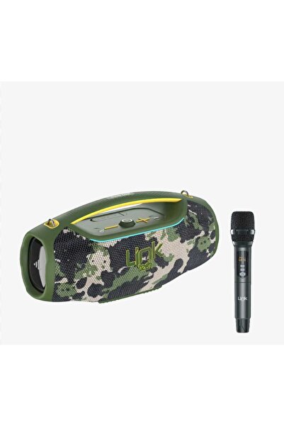 Linktech M426 Premium Ekstra Bass Kablosuz Mikrofonlu 450W IPX6 Suya Dayanıkl...