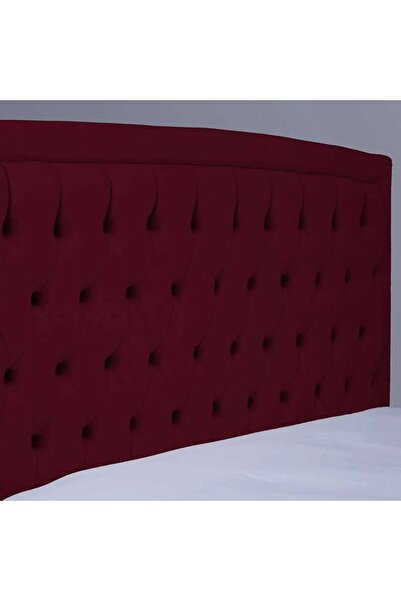 PAN HOME BIANCA HEADBOARD VELVET MAROON L-150 : H-125 CM