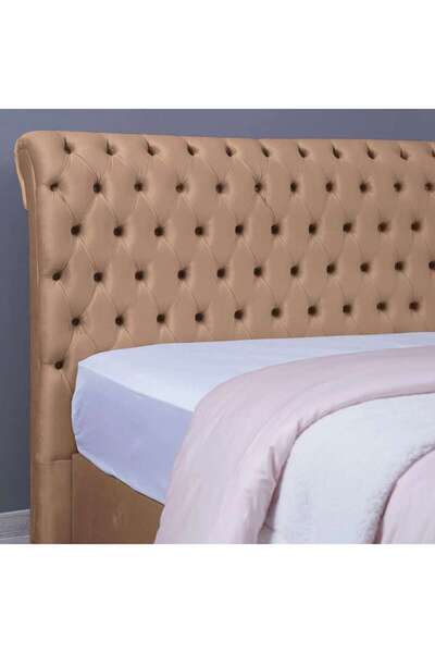 PAN HOME AURORA HEADBOARD VELVET GOLD L-160 : H-125 CM