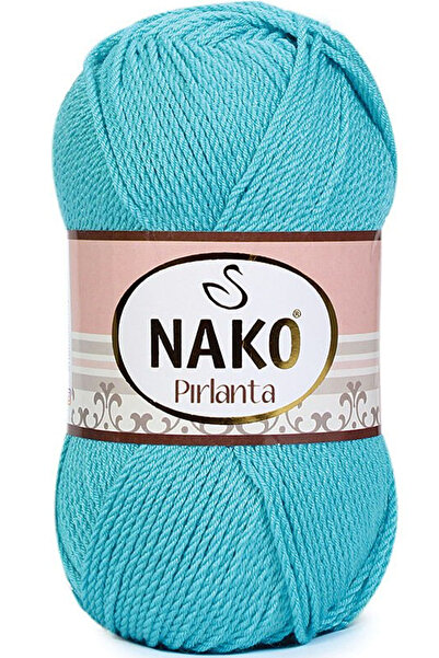 NAKO Pırlanta Amigurumi El Örgü İpi 107 Turkuaz