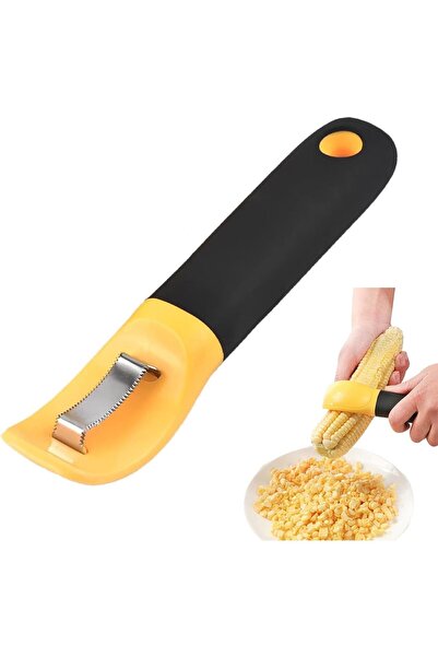 Arabest Corn Peeler,Stainless Steel Soft Handle Corn Cob Stripper Tool,Quickl...