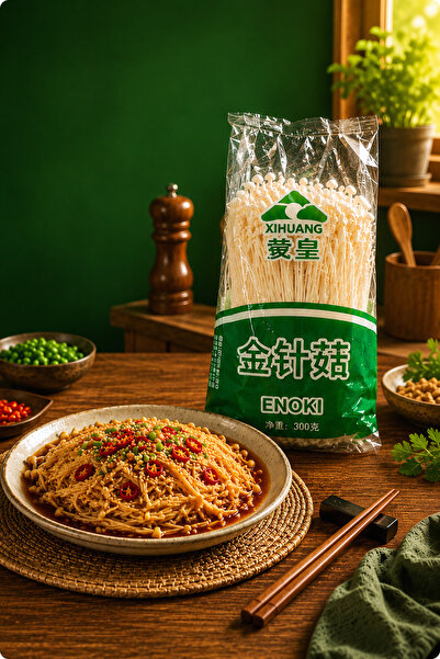 XİHUANG Enoki Mantarı - 300 Gr