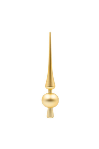 Gift Design Ornament pentru bradul de Crăciun, auriu mat, 27,5 cm