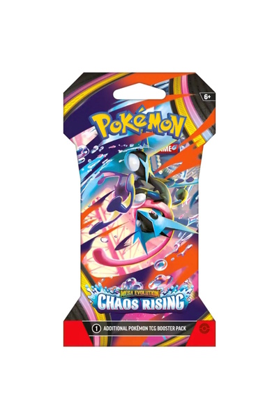 Pokemon TCG Pokémon Mega Evolution - Chaos Rising Sleeved Booster Pack