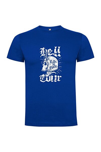 iLovePrints Hellcore Skull T-Shirt Tshirt