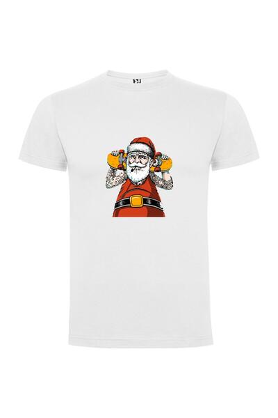 iLovePrints Inked Santa Skater Tshirt