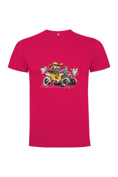 iLovePrints Skeleton Rider Revs Art Tshirt
