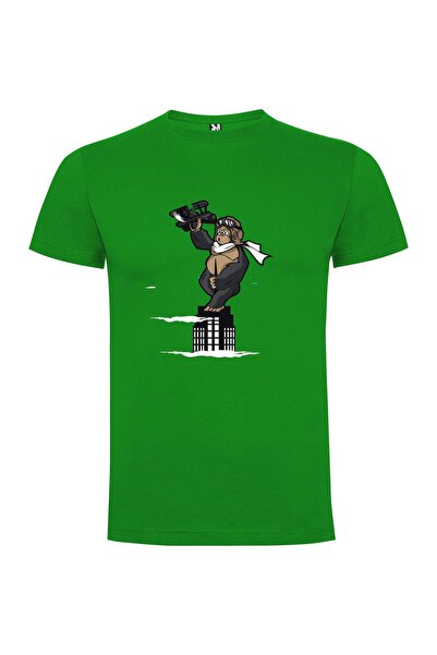 iLovePrints Apes atop skyscrapers Tshirt