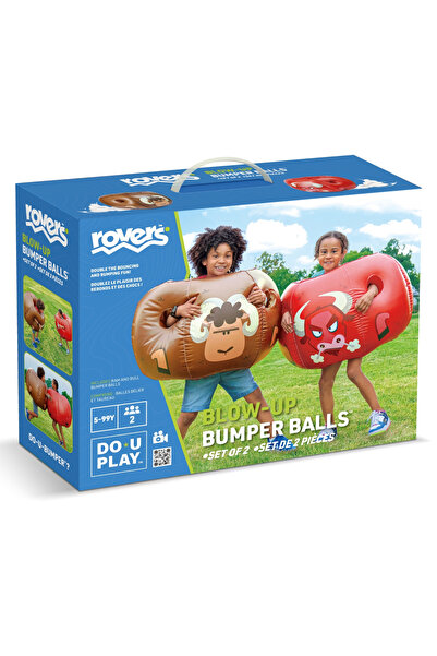 Hape Joc Sumo cu Animale gonflabile -Blow-up Bumper Balls (Set 2) varsta 5 an...