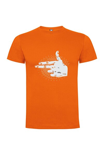 iLovePrints Pointed Monochrome Hand Tshirt