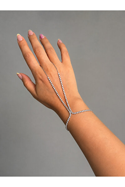 Kelira Special Series Silver Large Stone Waterway Şahmeran