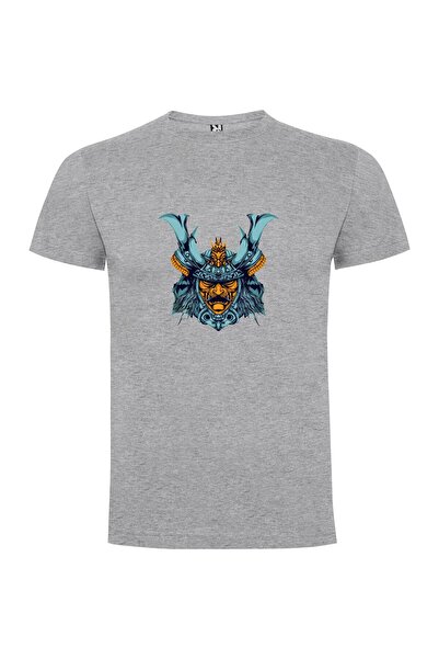 iLovePrints Demon Samurai Helmet Tshirt
