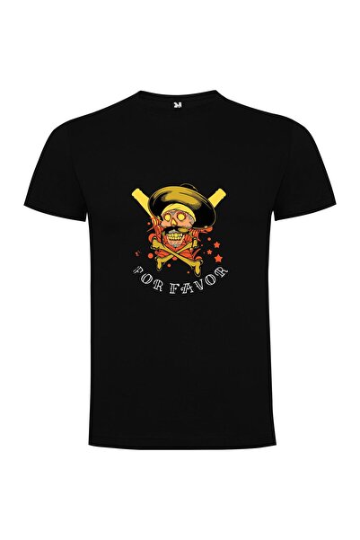 iLovePrints Pirate Bat Skull Tshirt