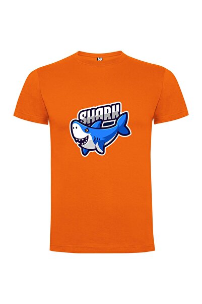 iLovePrints Shark Anthro Mascot Design Tshirt