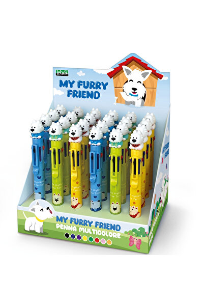 Lebez Pix multicolor 8 culori într-unul My Furry Friend, 3 modele, vârsta 3 a...