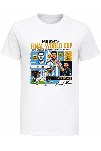 Efendioğlu Design The Last Dance Messi's Printed Worldcup 2026 Argentina Prin...
