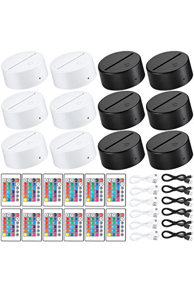 Choice mix 12pcs Touch Switch Lamp Stand Holder Warm Household Decoration Acc...