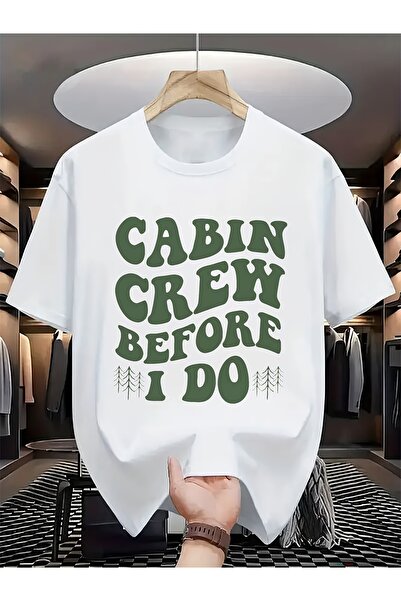 LİNA06 طباعة بتصميم تايبوغرافي من Rustic Charm Cabin Crew Before I Do، أنماط ...