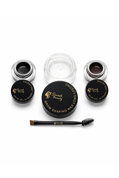 ARLİNA Dark and Transparent Eyebrow Gel for Fixing and Styling Eyebrows