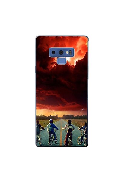 OEM Husa compatibila cu Samsung Galaxy Note 9 Silicon Gel Tpu Model Stranger ...