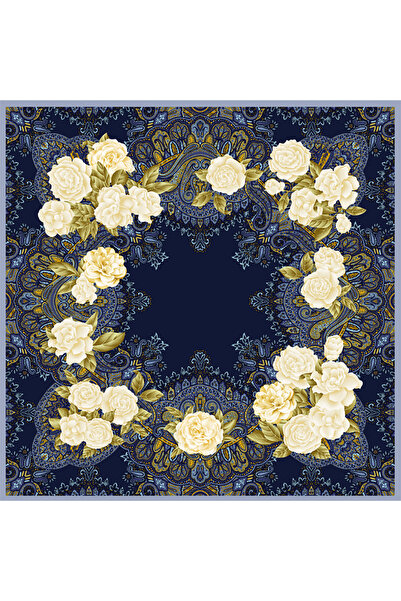 DESERTO Silk Twill Scarf 2026 Avantgarde Series Double-Sided 100% Silk 90X90