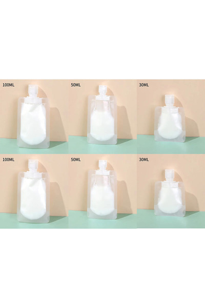 Choice13 2 set(6pcs) 2-10Pcs Shampoo Makeup Fluid Sub Bottle Packaging Bottle...