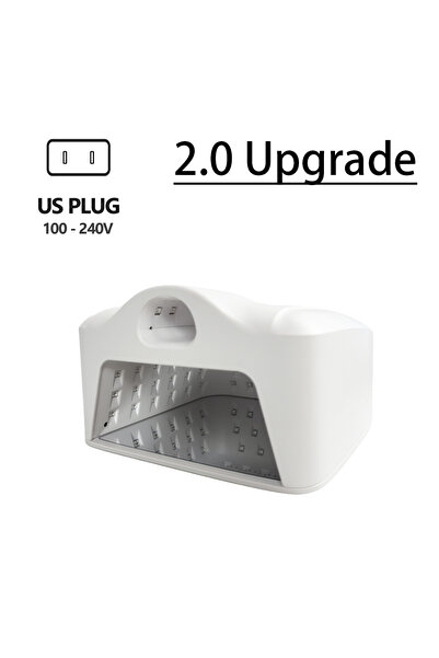 Choice7 مصباح تجفيف الأظافر 2 في 1 بتقنية UV LED مع 78 مصباح LED لتجفيف الأظا...