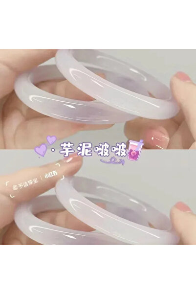Choice13 58-62mm Purple White Beautiful Exquisite and Fashionable Round Bar T...