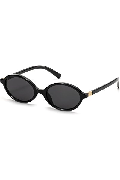 Choice black 1/2pcs Men's Vintage Oval Sunglasses 90s Y2K Designer Style