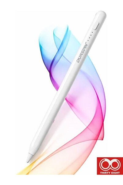 Thirty Eight Tablet ve Telefon Uyumlu Type-C Şarjlı Stylus Kalem 2 Adet Yedek...