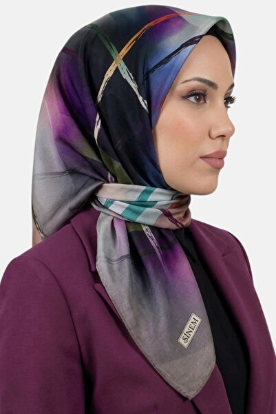 hadiora Women's Mink Blue Abstract Line Patterned Stitched Writing Pad