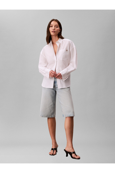 Calvin Klein Jeans Women White Shirts