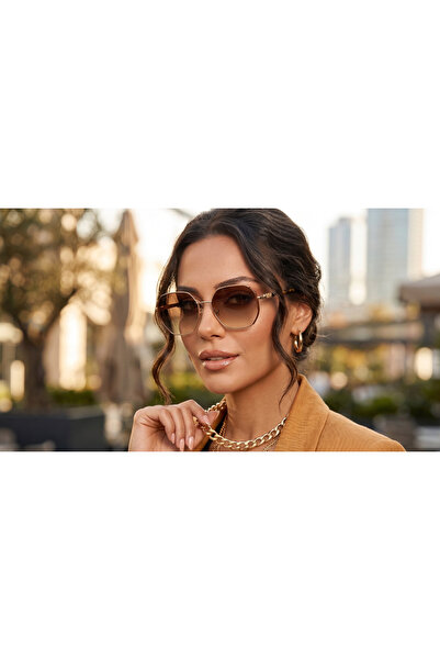Osse نظارات شمسية نسائية Uv400 58-17-140 NT26700360
