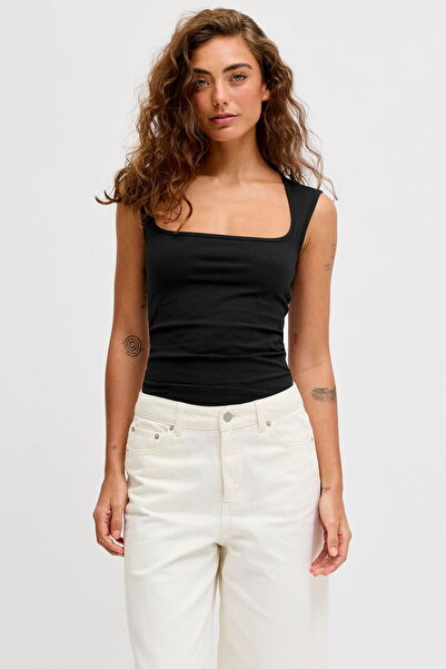 Jack & Jones Γυναικείο πακέτο 2 τεμαχίων με τετράγωνο λαιμόκοψη και αμάνικο τ...