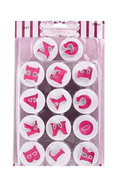 pratikpastacılık Large size large letter printed close set 26 pieces