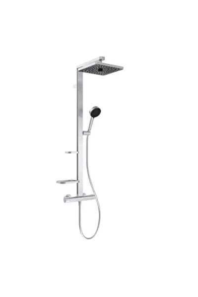 İdeal Standard Ceratherm ALU+ Θερμοστατικό Σετ Ντους με Ντουζιέρα