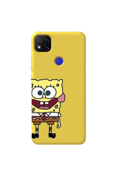 Other Xiaomi Redmi 9c Spong 2 Yellow Colored Silicone TPU Θήκη