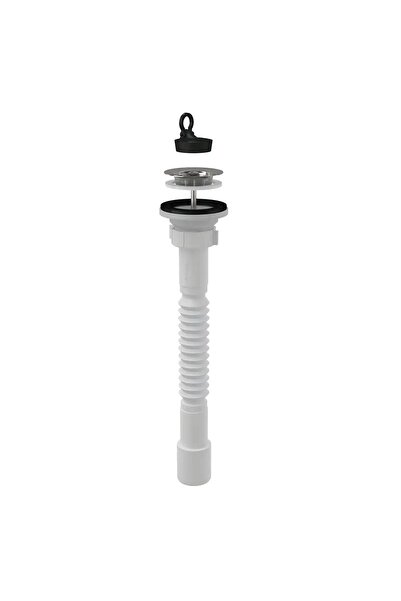 ALCA Sifon flexibil universal cu piuliță din plastic 1.1/4”X32/40 + valvă
