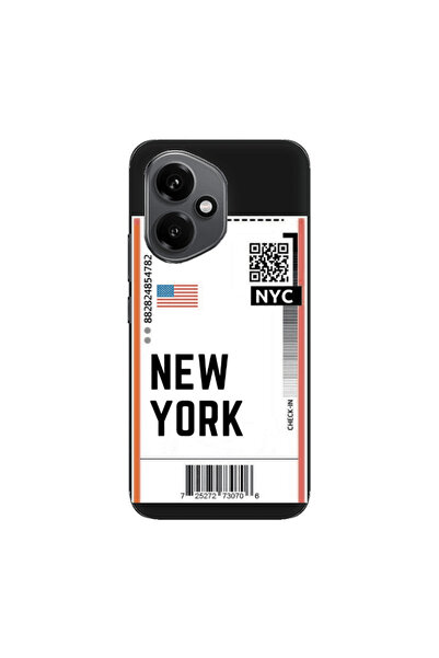 Other Honor Magic 400 New York NYC Black Colored Silicone TPU Θήκη