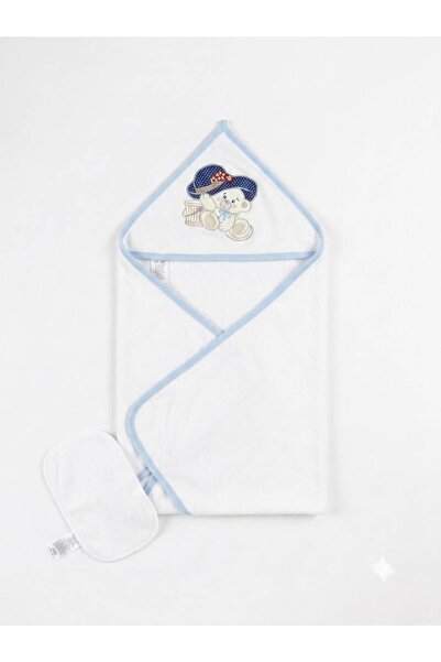 sea gulf Newborn Baby Towel with Hood Suitable for Newborns to 9 Months Old