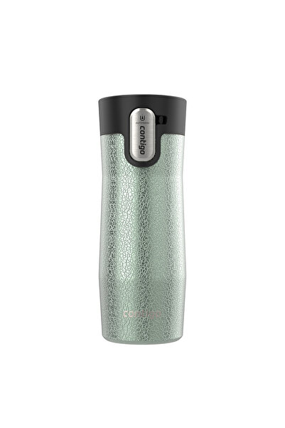 Contigo Westloop Pro Thermos Tek Hand Press Inner 470ml 2201635 Green